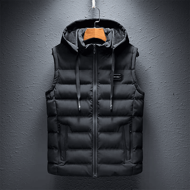 Valentin - ärmellose Kapuzenjacke